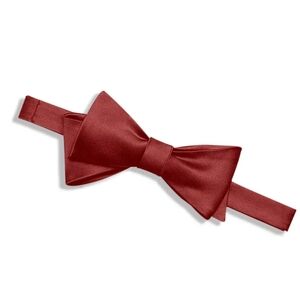 Elegant Terracotta Bow Tie